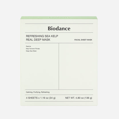 Biodance - Refreshing Sea Kelp Real Deep Mask (BUY 3 GET 4)