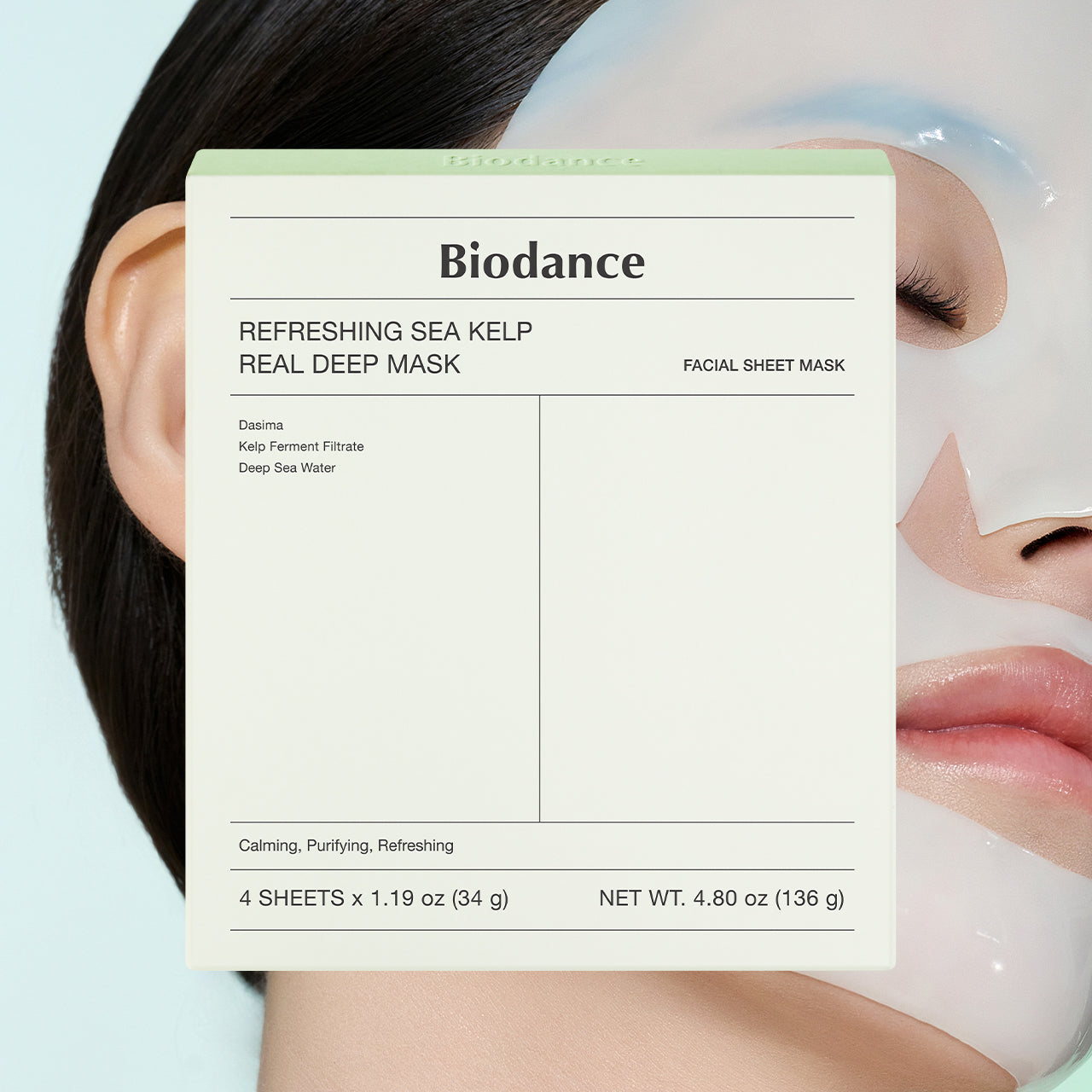 Biodance - Refreshing Sea Kelp Real Deep Mask (BUY 3 GET 4)
