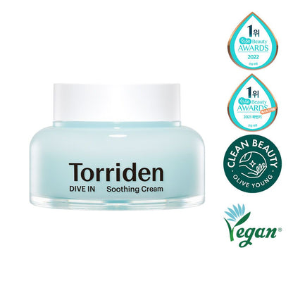 TORRIDEN - Soothing Cream Dive In Low Molecular Weight Hyaluronic Acid 100ml