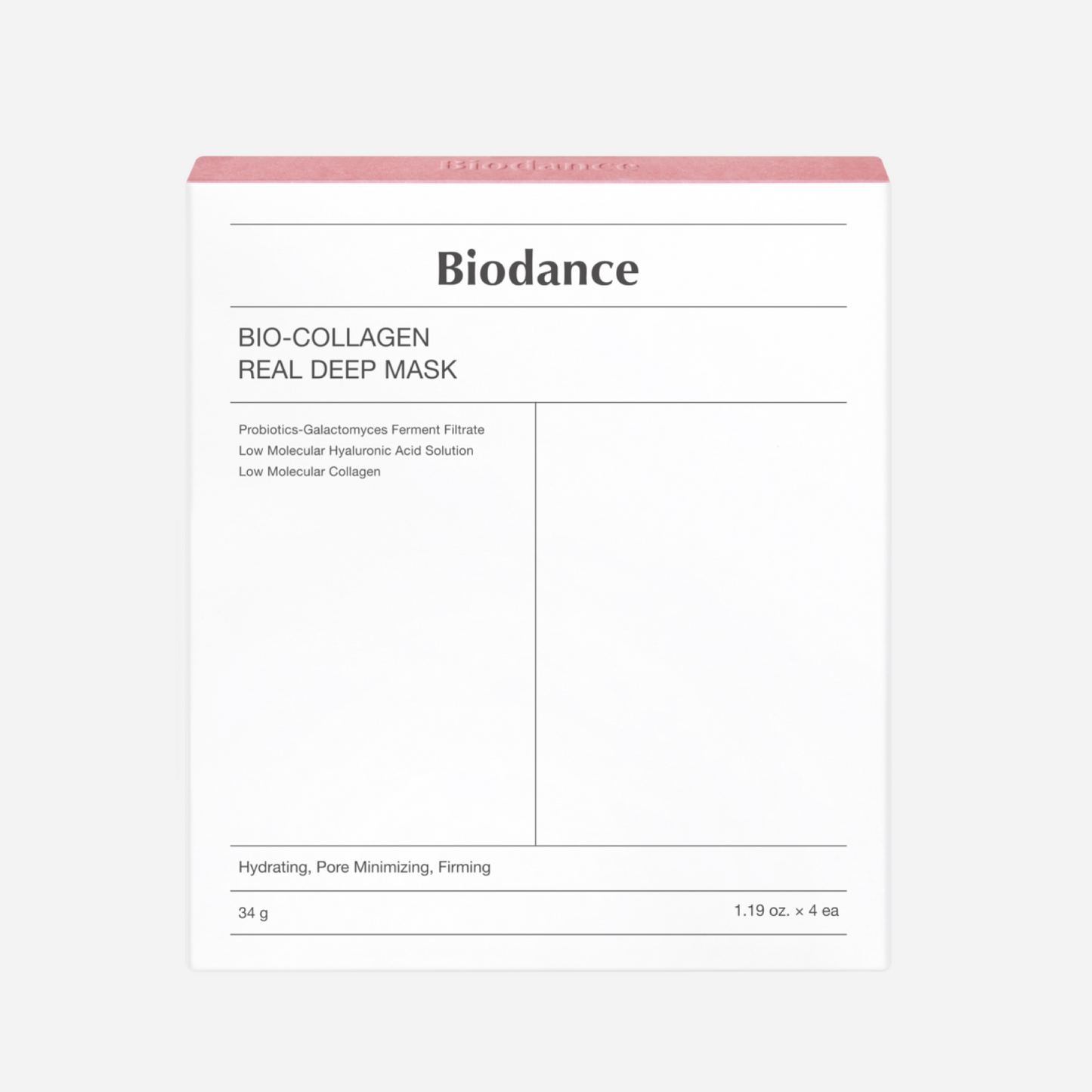 Biodance - Real Deep Bio-Collagen Mask (BUY 3 GET 4)