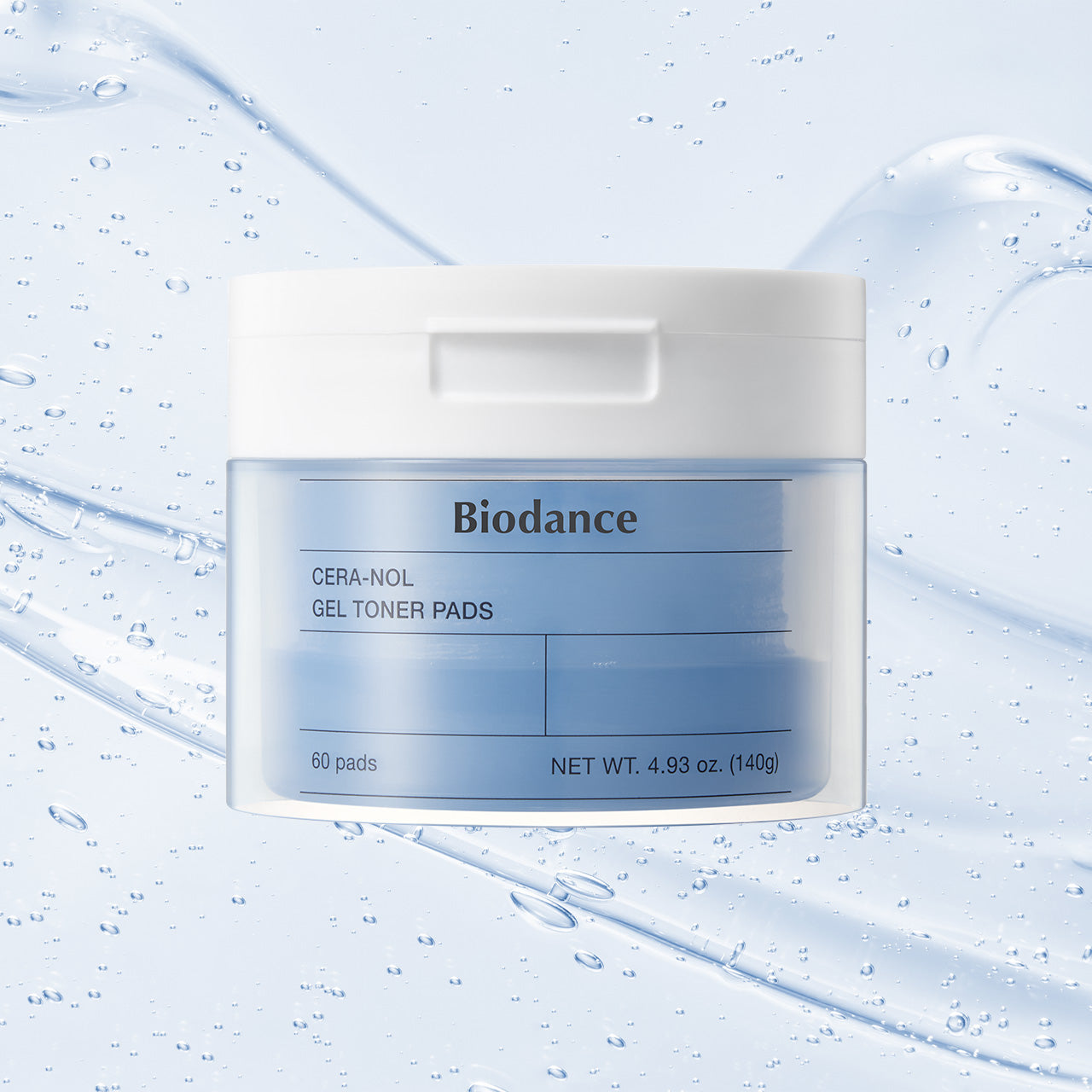 Biodance - Hydro Cera-Nol Gel Toner Pads 60 Units 140g