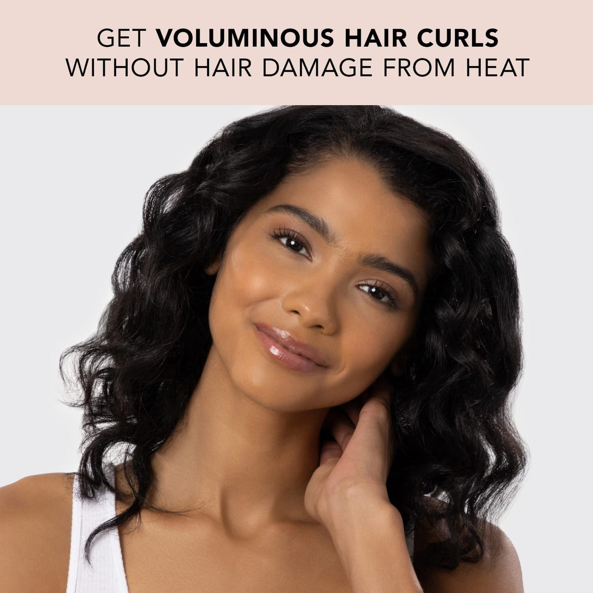 Kit (6 pieces) Kitsch Satin Heatless Hair Curler - Hair Styler