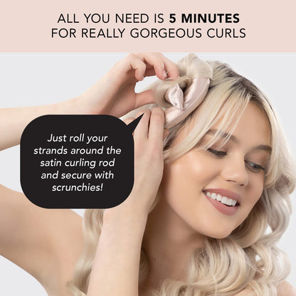 Kit (6 pieces) Kitsch Satin Heatless Hair Curler - Hair Styler