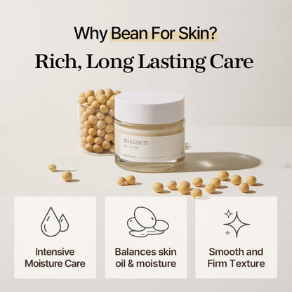 Mixsoon Bean Cream - Moisturizing Cream with Bean Extract 50ml