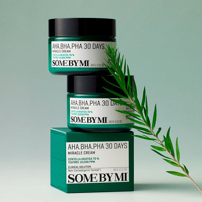 SOME BY MI - Miracle AHA BHA PHA Facial Cream 60g