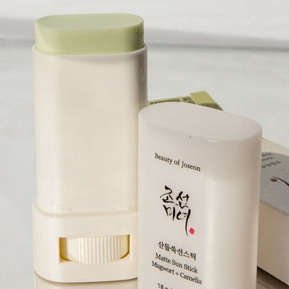 Beauty of Joseon - Matte Mugwort + Camellia Sunscreen Stick SPF 50 PA++++ 18g