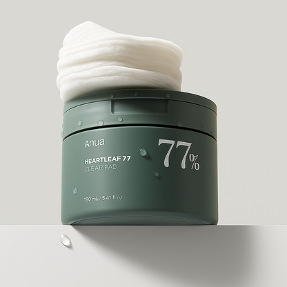 ANUA - Heartleaf 77 Clear Pad Cotton Pads 160ml