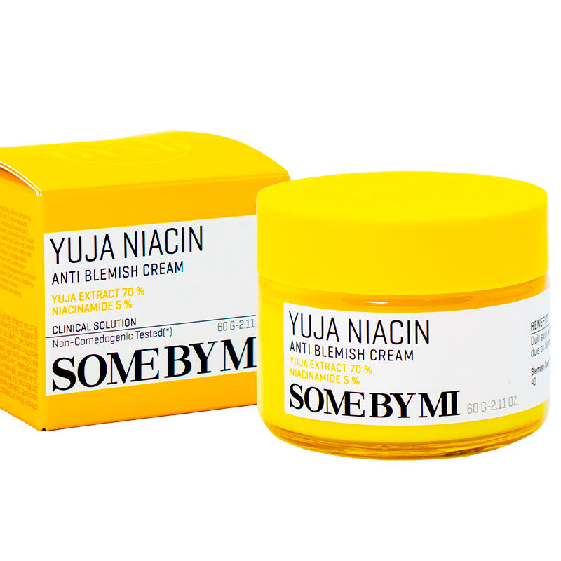 SOME BY MI - Yuja Niacin Anti-Spot Facial Cream 60g